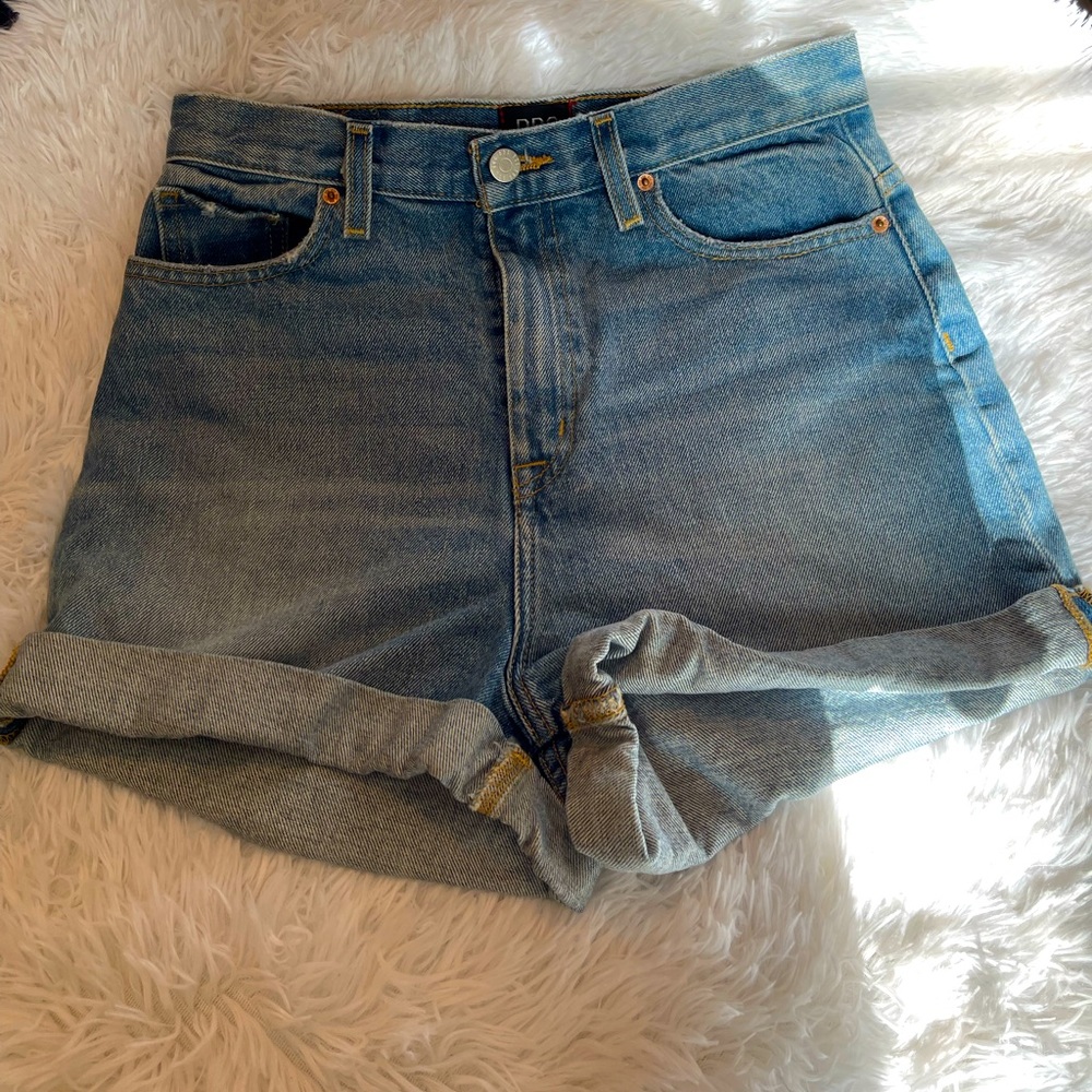 Mom High Rise Jean Shorts